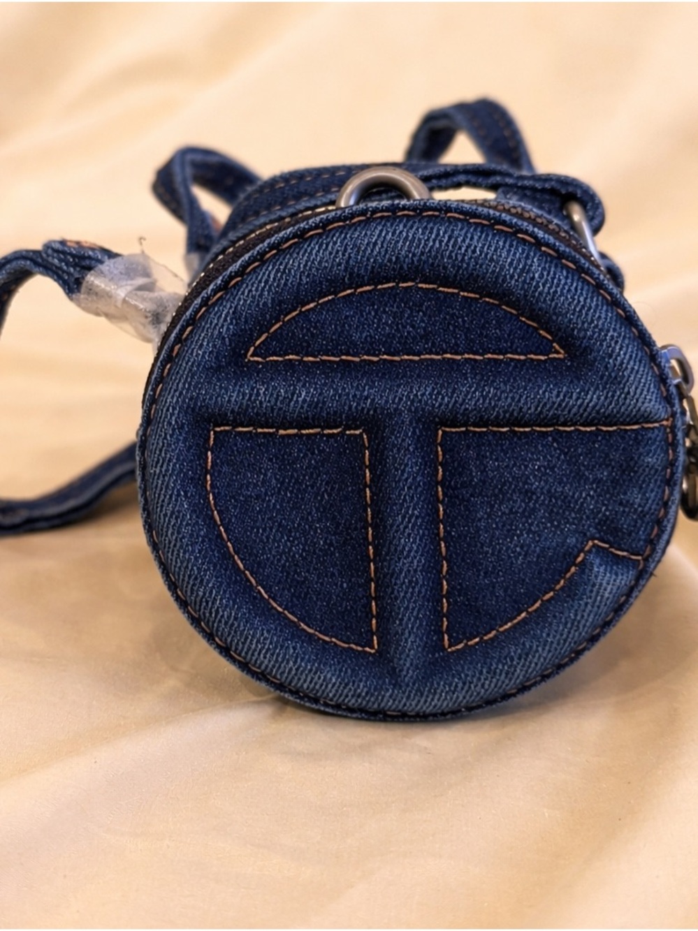 Small Telfar Denim Duffle bag - New with Tags - Dustbag included - Picture 4 of 5